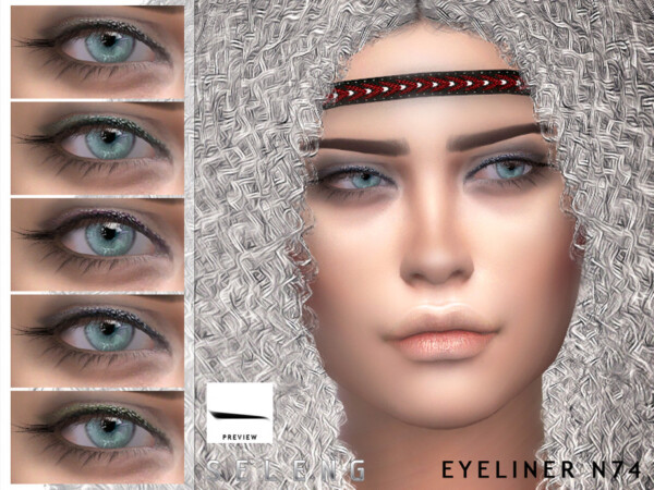 Eyeliner N74 by Seleng from TSR