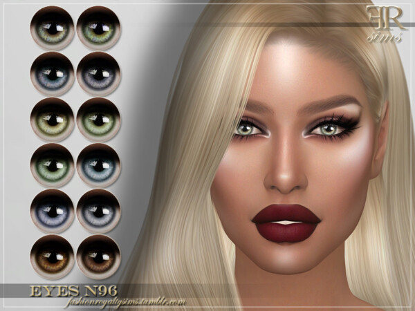 Eyes N96 by FashionRoyaltySims from TSR