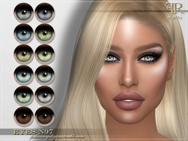 Eyes N97 by FashionRoyaltySims from TSR