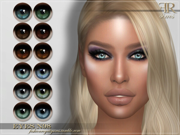 Eyes N98 by FashionRoyaltySims from TSR