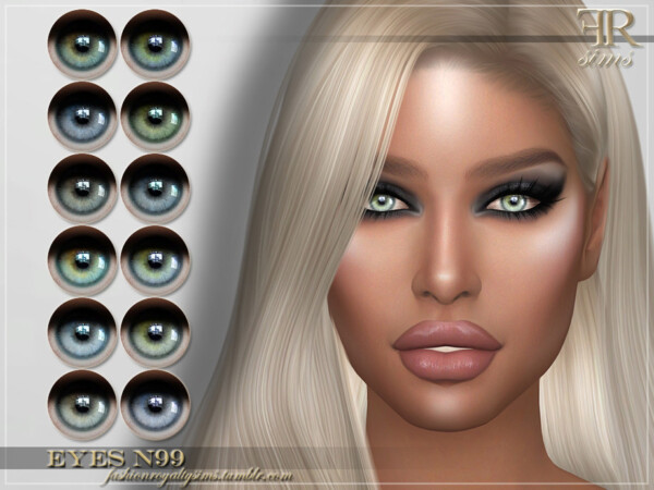 Eyes N99 by FashionRoyaltySims from TSR