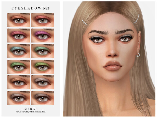 Eyeshadow N24 by Merci from TSR