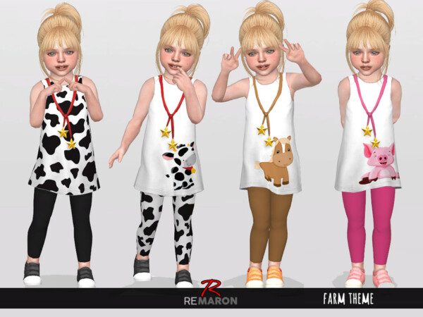 Farm Outfits for Girls 01 by remaron from TSR
