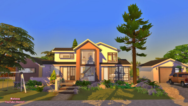 Farmhouse from Sims 3 by Mulena