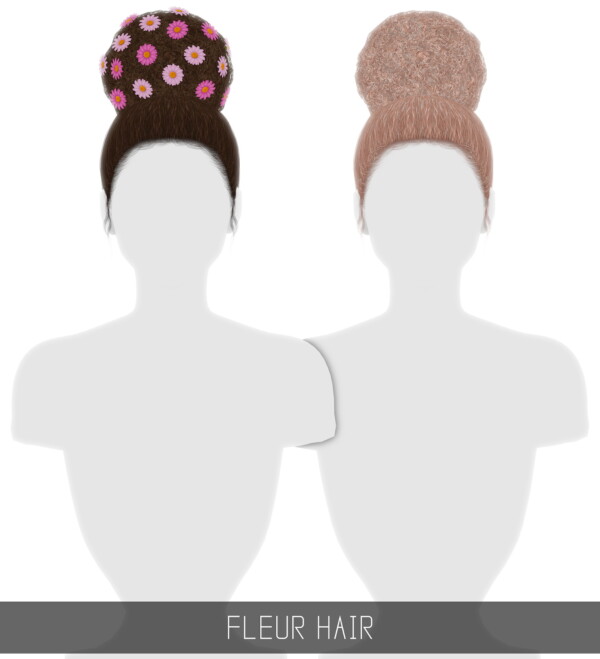 Fleur Hairstyle from Simpliciaty