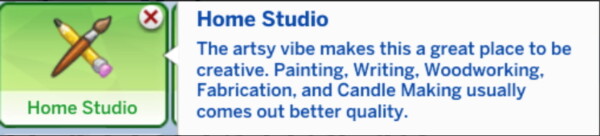 Home Studio Lot Trait Includes Fabrication by plzsaysike from Mod The Sims