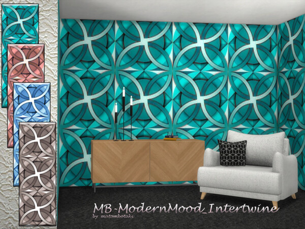 Modern Mood Intertwine Walls by  matomibotaki from TSR