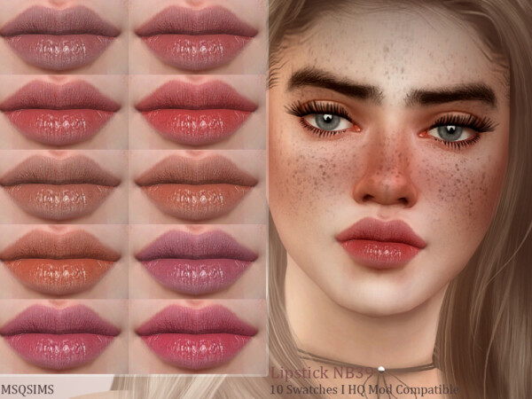 Lipstick NB39 from MSQ Sims