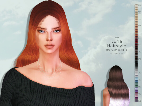 Luna Hair by DarkNighTt from TSR