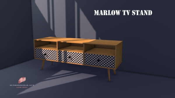 Marlow TV Stand from Sunkissedlilacs