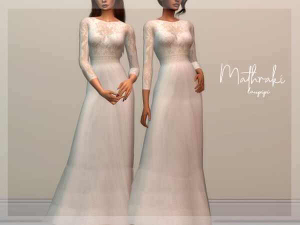 Mathraki Wedding Dress by laupipi from TSR