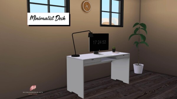 Minimalist Desk from Sunkissedlilacs