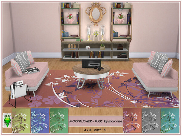 Moonflower Rugs by marcorse from TSR