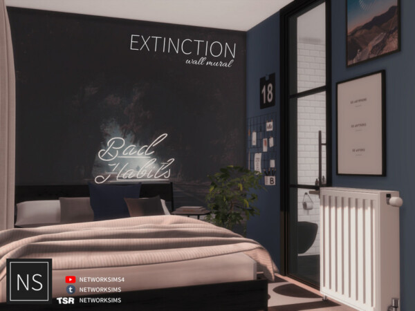 Extinction Wall Mural by Networksims from TSR