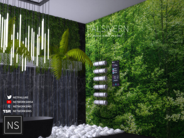 Falsivern Wall Mural by Networksims from TSR