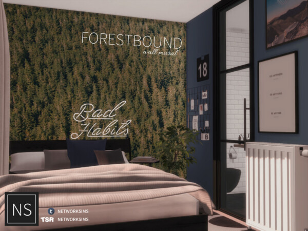 Forestbound Wall Mural by Networksims from TSR