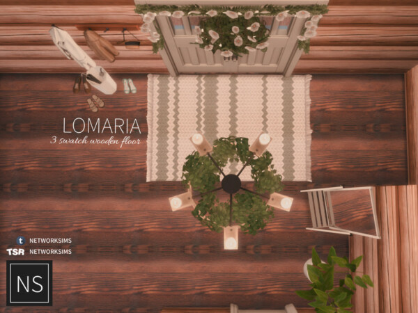 Lomaria Wooden Floor by Networksims from TSR