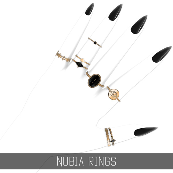 Nubia Rings from Simpliciaty