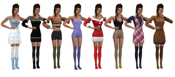 Over knee socks from Sims 4 Sue