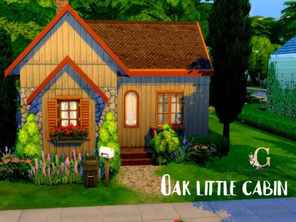 Oak little base game cabin by GenkaiHaretsu from TSR