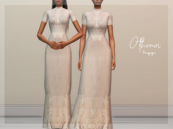 Othonoi Wedding Dress by laupipi from TSR