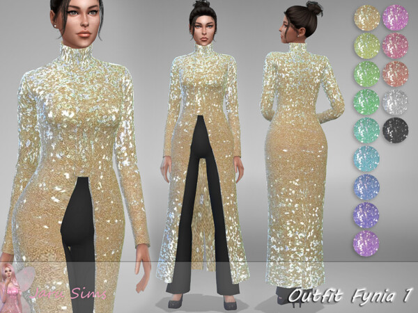 Outfit Fynia 1 by Jaru Sims from TSR
