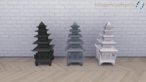 Pagoda Stature from Modern Crafter