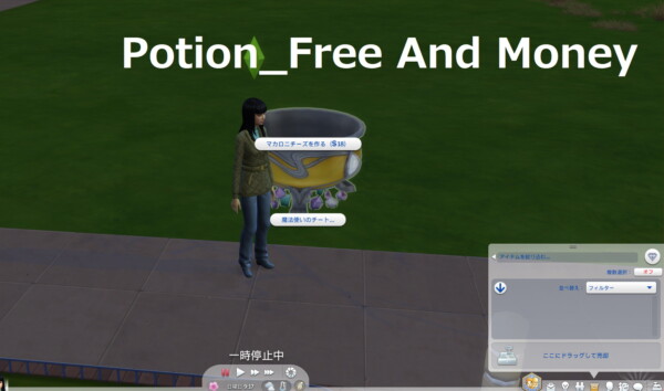 Potion Free And Money by kou from Mod The Sims