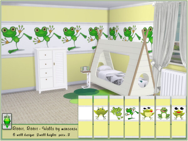 Ribbit Ribbit Walls by marcorse from TSR