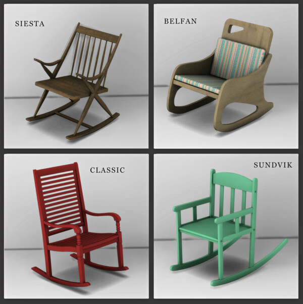 Rocking Chair from Leo 4 Sims