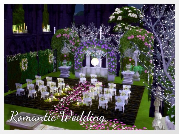 Romantic Wedding by Oldbox from All4Sims
