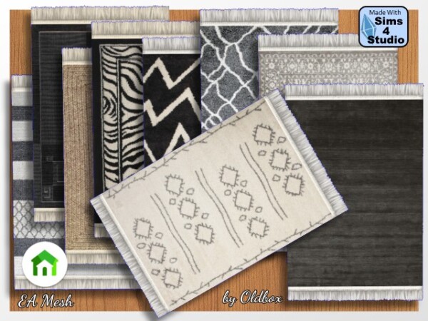 Rugs by Olbox from All4Sims
