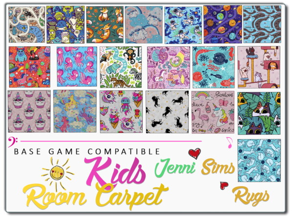 Kids Room Carpet from Jenni Sims
