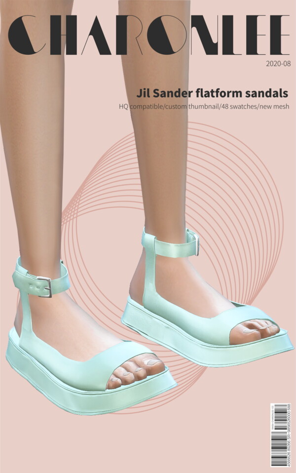 Sander flatform sandals from Charonlee