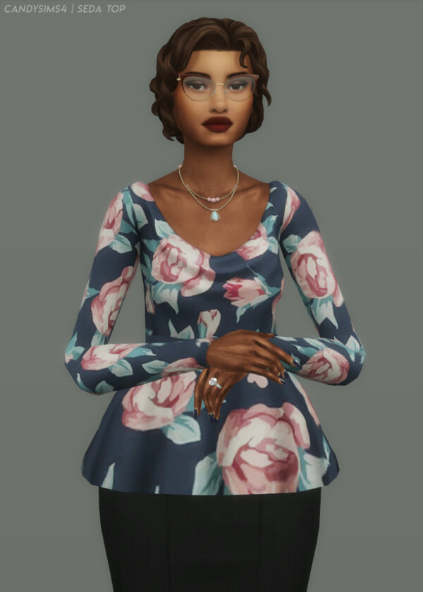 Seda Top from Candy Sims 4