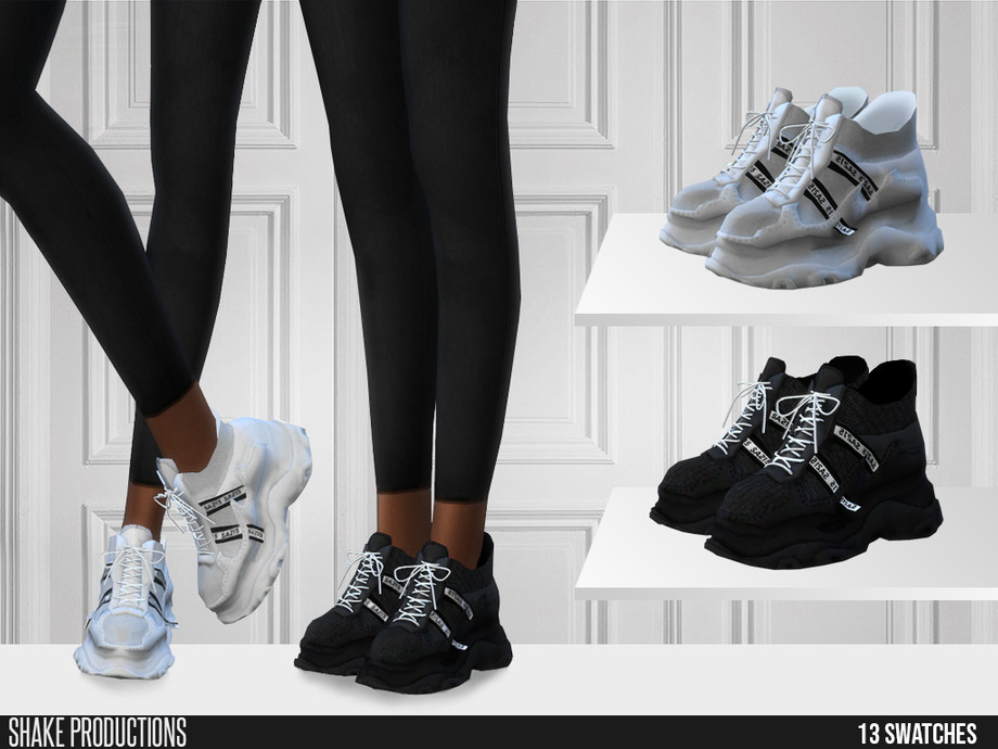 490 Sneakers by ShakeProductions from TSR â€¢ Sims 4 Downloads