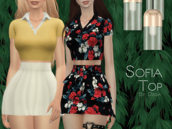 Sofia Top by Dissia from TSR