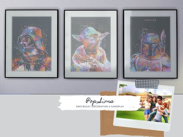 StarWars FunArt Artistic Paintings from Pop Sims Culture