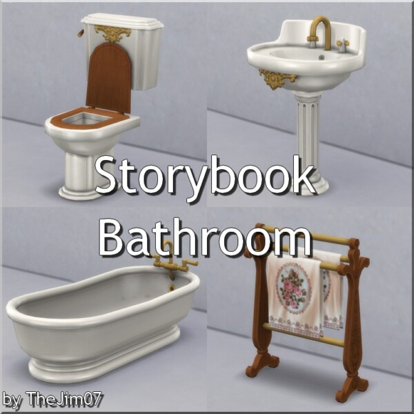 Storybook Bathroom by TheJim07 from Mod The Sims