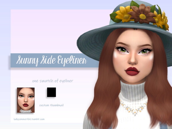 Sunny Side Eyeliner by LadySimmer94 from TSR