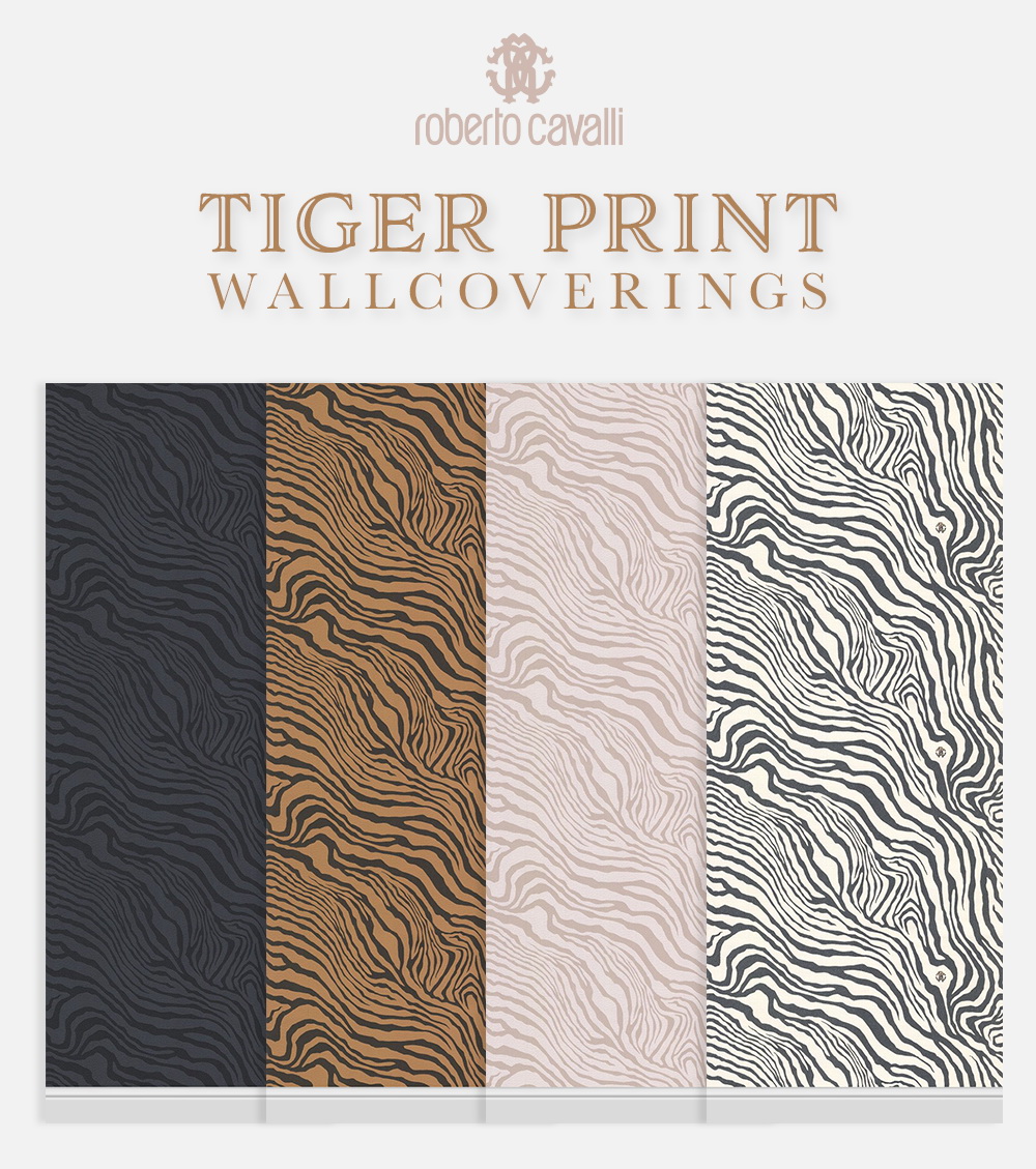 Tiger Print Wallcoverings from Simplistic • Sims 4 Downloads