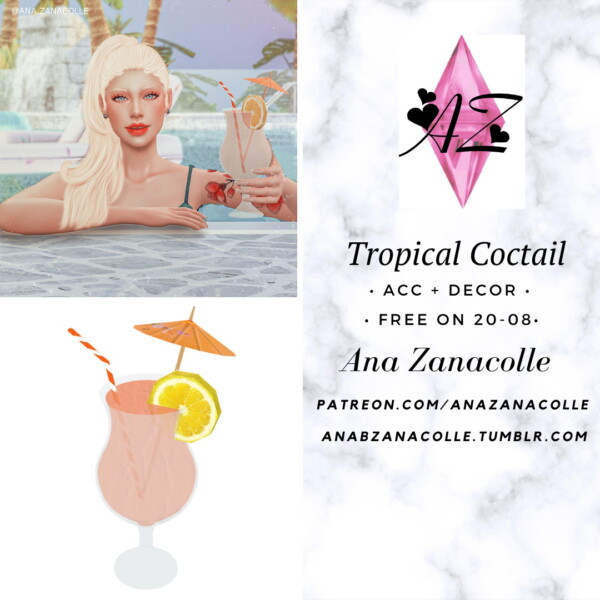 Tropical Coctail from Ana Zanacolle