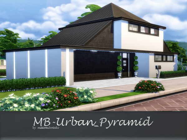 Urban Pyramid Home by matomibotaki from TSR