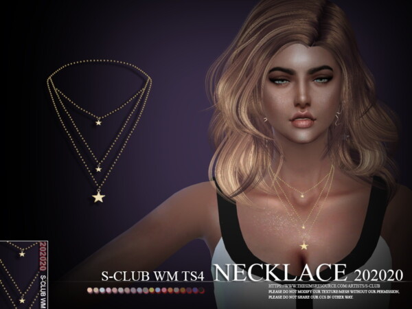 WM Necklace 202020 by S Club from TSR