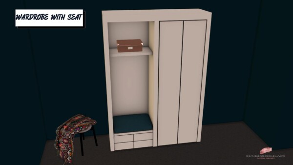 Wardrobe With Seat from Sunkissedlilacs