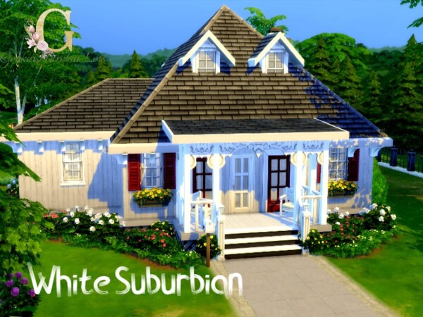 White suburbian home by GenkaiHaretsu from TSR