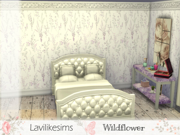 Wildflowers walls by lavilikesims from TSR