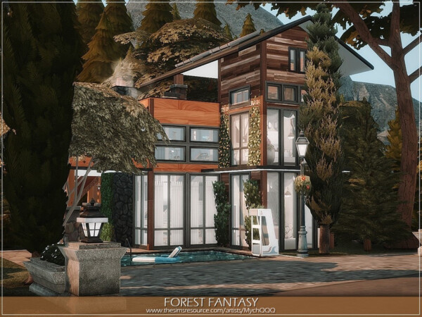 Forest Fantasy house by MychQQQ from TSR