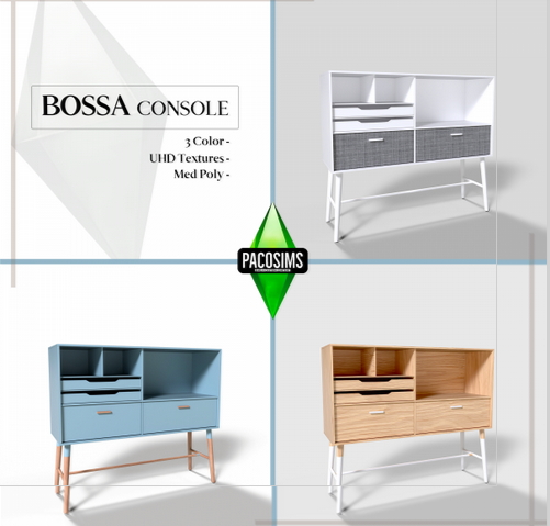 Bosa Console from Paco Sims