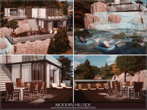Modern Hillside Home by MychQQQ from TSR